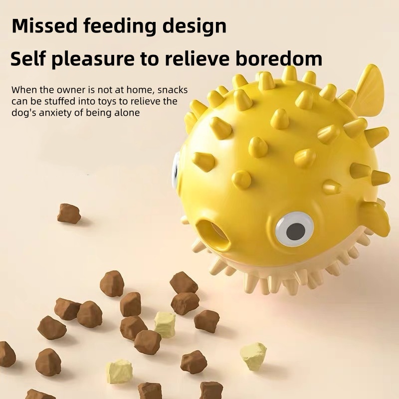 Dog Puzzle Feeder Toy - Brinquedo interativo para cães e gatos: