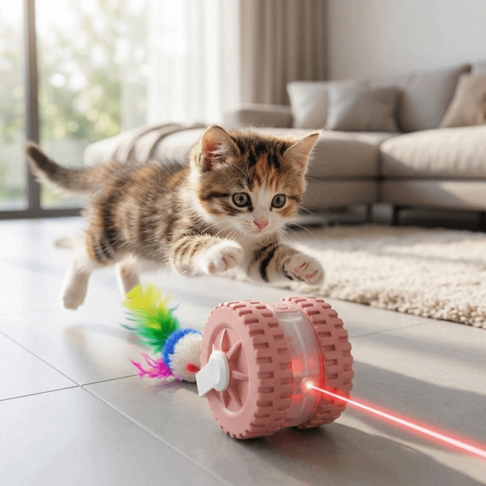 Com Rato Infravermelho Laser S - Automatic Moving Dog Ball avaliação e preço